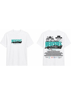 Tomris Dtg Baskı Amg Petronas Motorsport Oversize T-Shirt