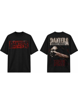 Tomris Dtg Baskı Pntr Chaos Edition T-Shirt Vintage Koleksiyon Oversize T-Shirt