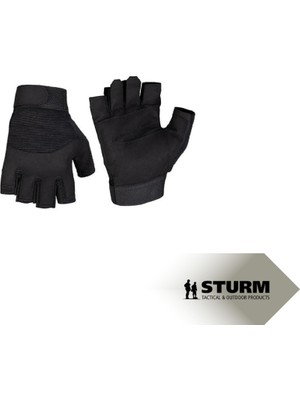 Sturm Mil-Tec Taktik Yarım Parmak Doğa ve Arama Kurtarma Eldiveni