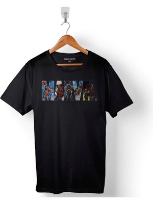  Marvel Spiderman Hulk Deadpool Iron Man Baskılı Eşofman Unisex Tişört
