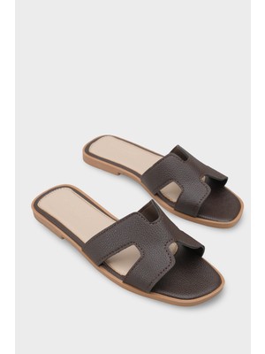 Capone Outfitters Wilie Kısa Topuklu Kadın Terlik