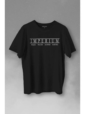  Wwe Imperium Wolfe Walter Aichner Barthel Amerikan Güreşi Baskılı Tişört Unisex T-Shirt