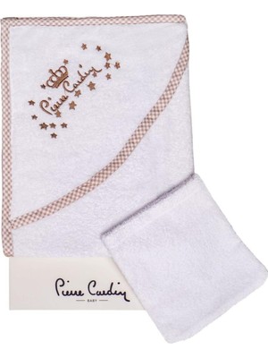 Majeur Pierre Cardin Kundak Banyo Havlusu - Ekru