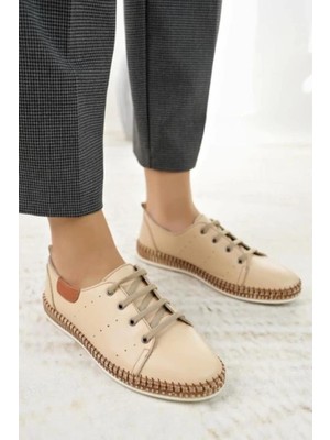 Bulldozer 231749 Kadın Hakiki Deri Smart Casual Spor Ayakkabı