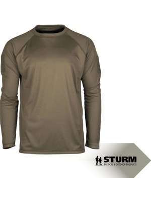 Sturm Mil-Tec Hızlı Kuruyan Nefes Alabilir Taktik Erkek Sweat