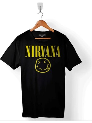  Nirvana Hanson Müzik Grubu Logo Nırvana Musıc Grou Erkek Tişört