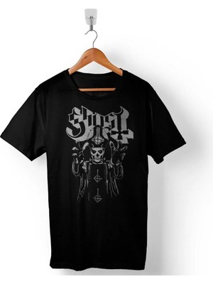  Ghost Bc Papaz Kilise Hayalet Baskılı Tişört Unisex T-Shirt