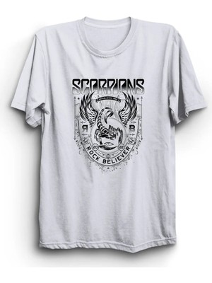  Scorpions, Rock Believer, Rock Metal Müzik Grubu Tişört