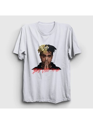  Unisex Beyaz Forever Xxxtentacion T-Shirt 47670TT