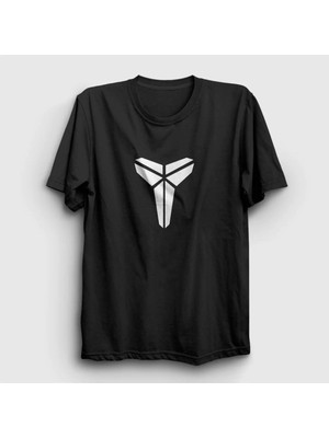  Unisex Siyah Logo Kobe Bryant Basketbol T-Shirt 296318TT