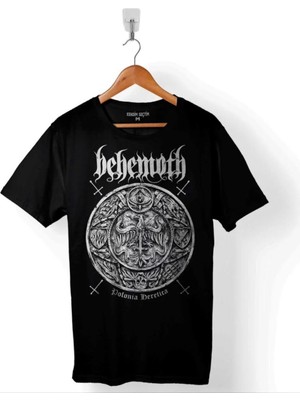 Ben Sahar Behemoth Metal Rock Kuru Kafa Skull Erkek Tişört