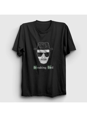  Unisex Siyah Heisenberg V2 Breaking Bad T-Shirt 184801TT