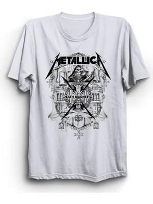  Metallica, Death Magnetic, Rock, Metal Tişört