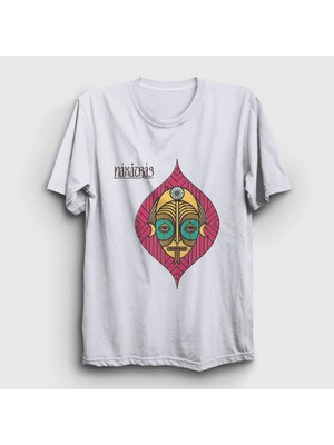  Unisex Beyaz Band Naxatras T-Shirt 576600TT