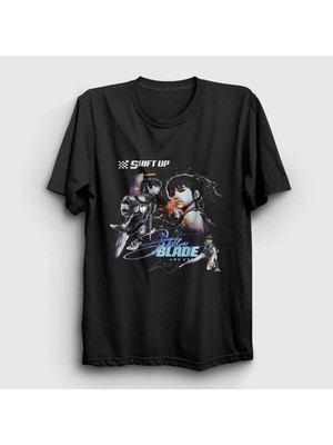  Unisex Siyah Eve Poster Stellar Blade T-Shirt 606737TT