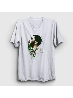  Unisex Beyaz Kyrie Irving Basketbol T-Shirt 296023TT