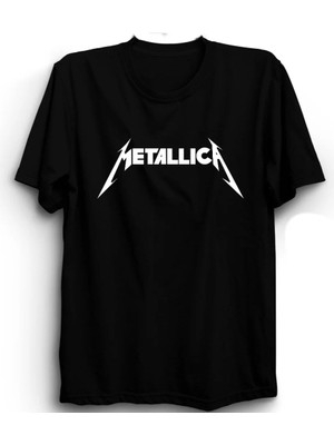  Metallica Classic Logo, Rock Metal Grup Tişörtü