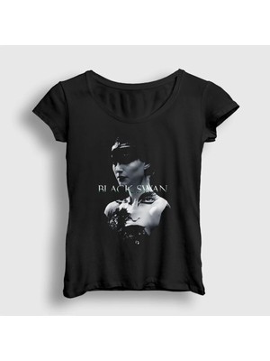  Kadın Siyah Nina V2 Black Swan Bale Balerin T-Shirt 550573TT