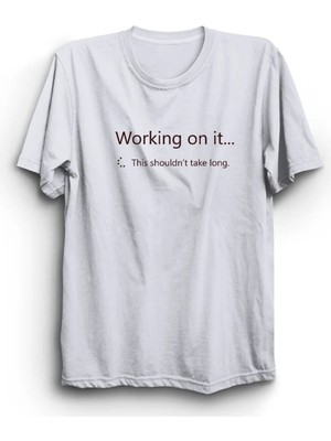  Sharepoint, Working On It, Server, Yazılım, Yazılımcı, Computer, Pc Tişört