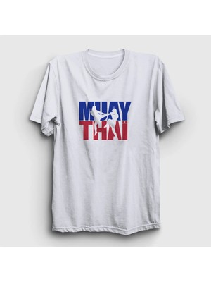  Unisex Beyaz Mma Ufc Muay Thai T-Shirt 454850TT