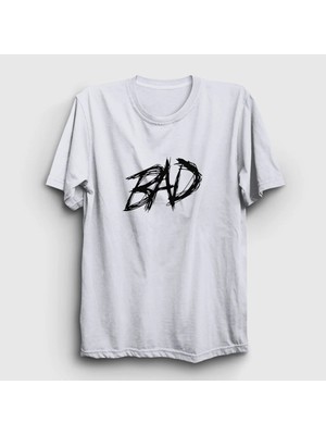  Unisex Beyaz Bad Xxxtentacion T-Shirt 46942TT