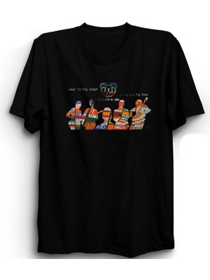 Radiohead, Hail To The Thief, Rock Metal Müzik Grubu Baskılı, Unisex, %100 Pamuk Tişört