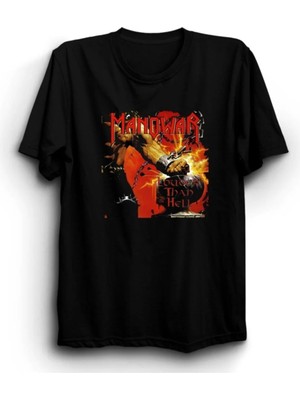  Manowar, Rock, Metal Tişört