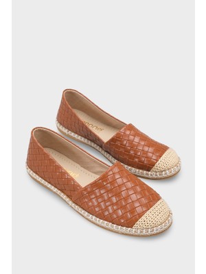 Capone Outfitters Pasarella Cilt Kadın Espadril