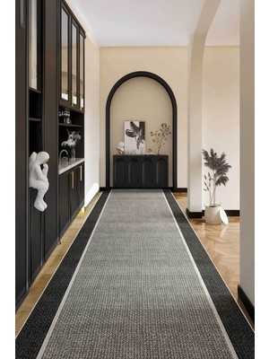 Empressco Yıkanabilir Modern Dijital Salon ve Mutfak Halısı, Koridor Yolluk
