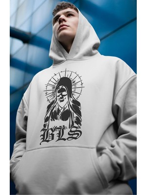 Sevbano Black Label Society Rock Metal Müzik Grubu Ön Baskılı Unisex Oversize Premium Hoodie