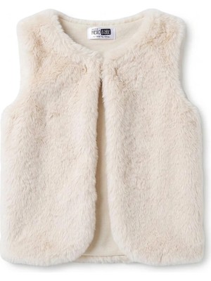 Hellobaby Kız Bebek Yelek Düğmeli Bisiklet Yaka Short Sleeve