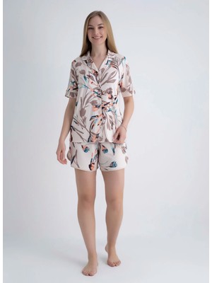 Wondergen Pembe Kadın Pijama Şort 401WON-1117-196