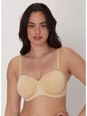 Bali Bej Kadın DF4586 Balı Straplez Sütyen
