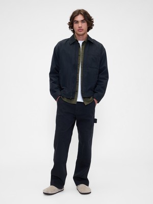 Gap Erkek Lacivert Relaxed Fit Utility Jean Pantolon