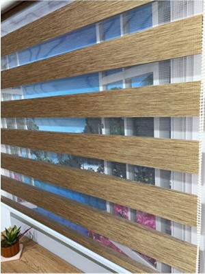Empressco Ithal Bambu Zebra Stor Perde Etek, Şık ve Doğal Dekorasyon Için Mükemmel Seçenek