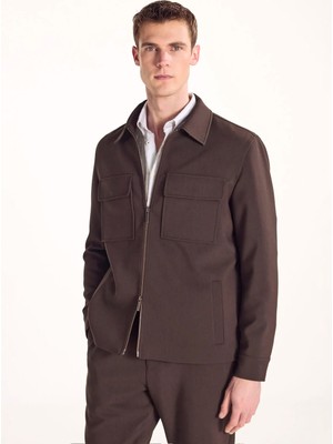 Ted Baker Kahverengi Erkek Ceket TBMRJC1025