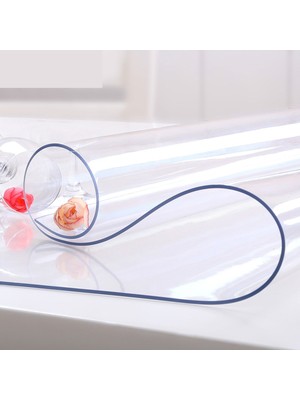 Empressco Şeffaf Pvc Masa Örtüsü, Kaymaz, 1,4mm Kalın, Tüm Boyutlar