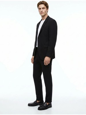 Altınyıldız Classics Siyah Erkek Slim Fit Takım Elbise ACE030262249_SYH
