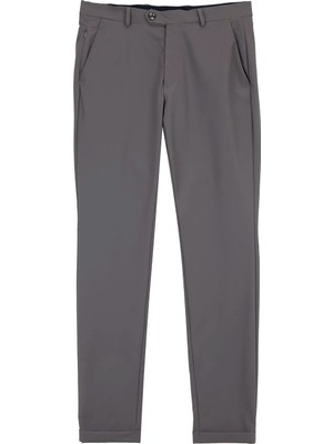 Brooks Brothers Gri Erkek Comfort Fit Pantolon