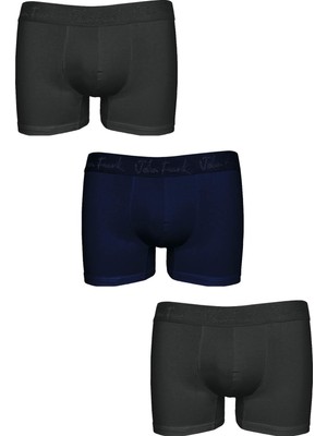 John Frank Modal 3'lü Erkek Boxer JF3BMOD01
