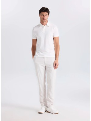 gmg firenze Gmg Fırenze Beyaz Erkek Jogger Pantolon GU26MSS01016