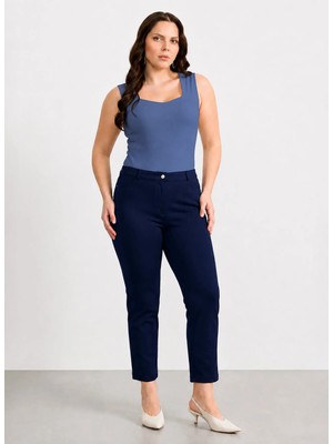 Selen Lacivert Kadın Pantolon 26YSL5621
