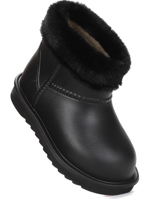 Kiko Kids Geta Su Geçirmez İçi Kürklü Kız Çocuk Eva Yağmur Kar Çizme