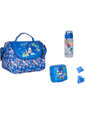 Sonic Beslenme Çantası Seti (3 Parça)