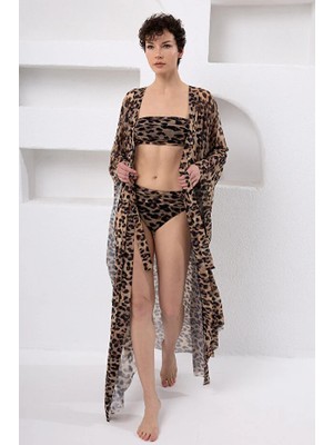 Lapieno Yarasa Kol Kaftan Pareo 64805 ( Bikini Takım Dahil Değildir )