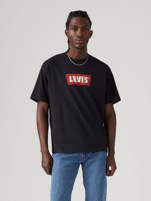 Levi's Vıntage Erkek Bisiklet Yaka Siyah T-Shirt 005F9-0000