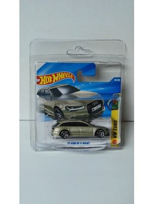 Hot Wheels Hw Euro Serisi - 17 Audi Rs 6 Avant Model Araba (Koruma Kabı ile Birlikte)