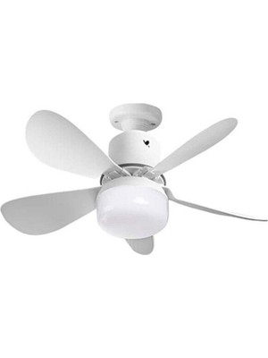 Hiva 60W  Kumandalı Fan LED Ampul | Dimmerli & Çok Fonksiyonlu