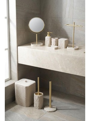 Acar Bej 9 Parça Banyo Seti