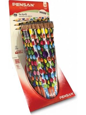 Kitabevimden Pensan Balon Flimli Kurşun Kalem-Yeni Ürün PE96000/72